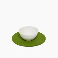 Merino Wool Felt Trivets, Round - Assorted Colors