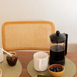 Merino Wool Felt Trivets, Round - Assorted Colors