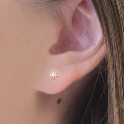 Mini Diamond Star Studs