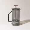 850 mL Glass French Press, Grey