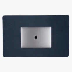 Mosen Large Merino Wool Felt Desk Pad, Marine