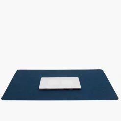 Mosen Large Merino Wool Felt Desk Pad, Marine
