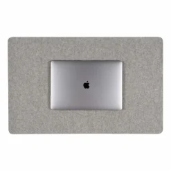 Mosen Large Merino Wool Felt Desk Pad, Granite