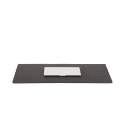 Mosen Large Merino Wool Felt Desk Pad, Charcoal