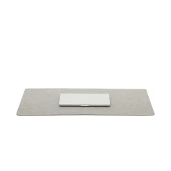 Mosen Large Merino Wool Felt Desk Pad, Granite