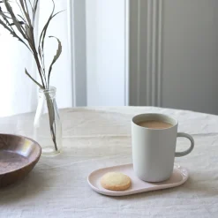 Mr & Mrs Latte Mug, Bone