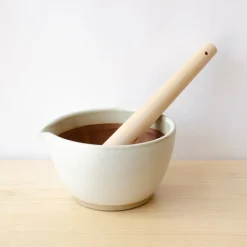 Mujun Suri Bowl -- Suribachi and Surikogi Set (Mortar and Pestle)