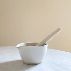 Mujun Suri Bowl -- Suribachi and Surikogi Set (Mortar and Pestle)