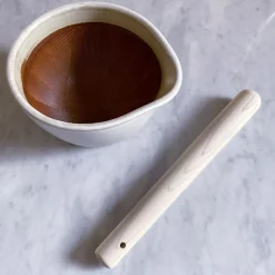 Mujun Suri Bowl -- Suribachi and Surikogi Set (Mortar and Pestle)