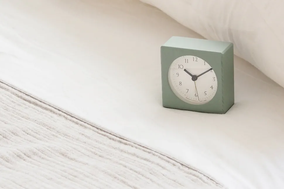 Nuan Alarm Clock, Light Green