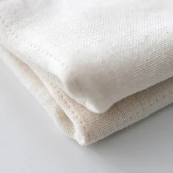 Organic Cotton Face Towel, Ivory