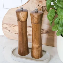 Oval Tray, White Granite Terrazo