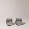 6 oz Century Tumblers, Set of 2 - Grey