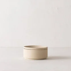 Raw Stoneware Salt Cellar