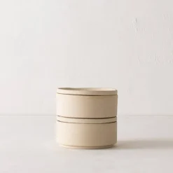 Raw Stoneware Salt Cellar