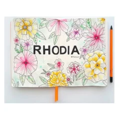 Rhodia Softcover Goalbook, Tangerine
