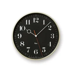 Riki Ring Clock, Black