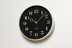 Riki Ring Clock, Black