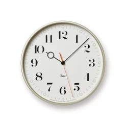 Riki Ring Clock, White