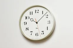 Riki Ring Clock, White