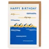 Rowers Birthday Greeting Card