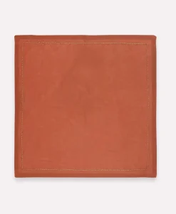 Rust Pin-Stitch Napkin, Set of 2