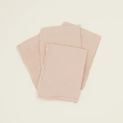 Simple Linen Napkins, Blush