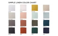 Simple Linen Pillows - Blush