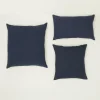 Simple Linen Pillows - Navy