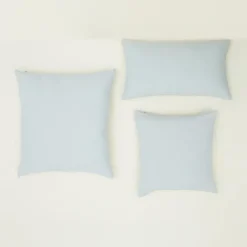 Simple Linen Pillows - Sky