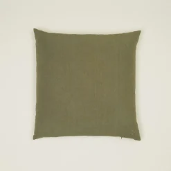 Simple Linen Pillows, Olive