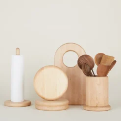 Simple Wood Utility Canister