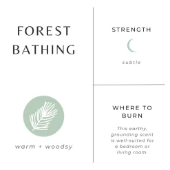 Slow North 'Forest Bathing' Scented Candle