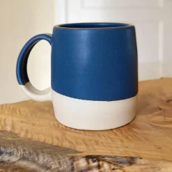 Slow Studio Ceramic Mug, Indigo