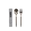 Snow Peak Titanium Fork & Spoon Set