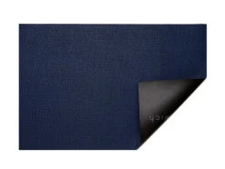 Solid Shag Doormat 18" x 28", Indigo