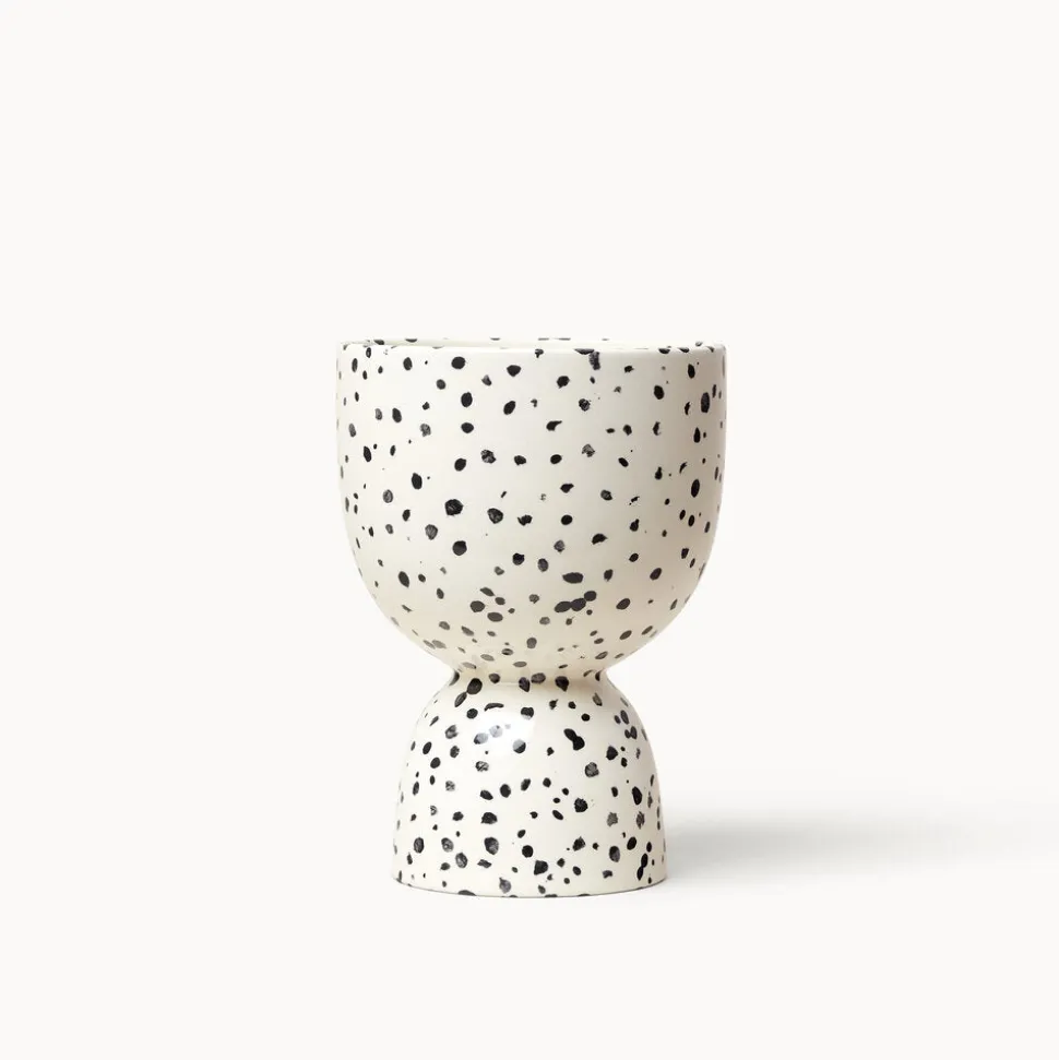 Stacked Planters, Speckled