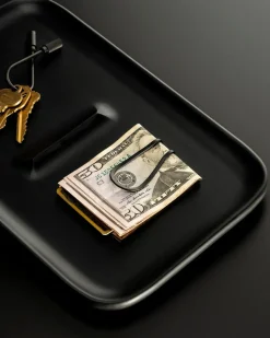 Station Money Clip, Vapor Black