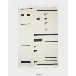 Triangles Kelim Rug
