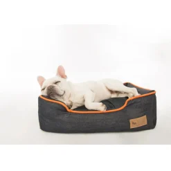 Urban Denim Lounge Bed, Orange