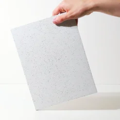 Visa Flat Trays, White Terrazzo