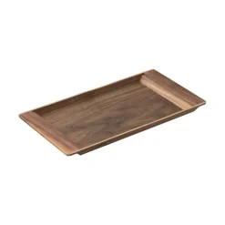 Walnut Non Slip Tray