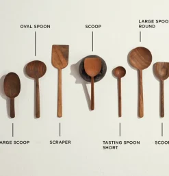 Walnut Spoon, Large Round