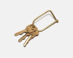 Wilson Key Rings, Brass
