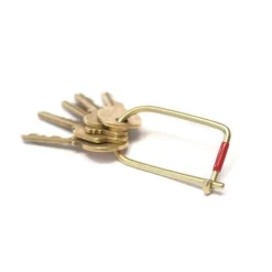 Wilson Key Rings, Brass