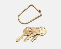 Wilson Key Rings, Brass